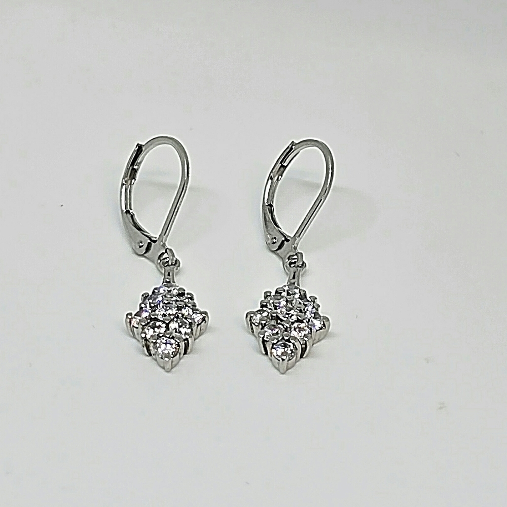 Dazzling Simulated Diamond Earrings